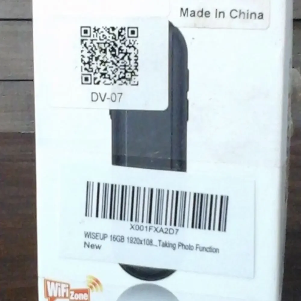 Wiseup 1080P Mini Camera Hidden Cam Motion Detection 16GB